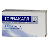 Торвакард таблетки 10мг фото