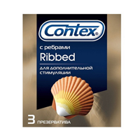 Презервативы "Contex" Ribbed с ребристой структурой фото