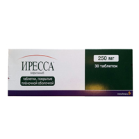 Иресса таблетки 250мг фото