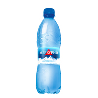 Вода минеральная "Меркурий" питьевая лечебно-столовая газированная 0,5л фото