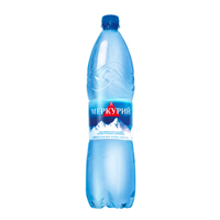 Вода минеральная "Меркурий" питьевая лечебно-столовая газированная1,5л фото