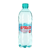 Вода минеральная "Архыз" природная питьевая столовая газированная 0,5л фото