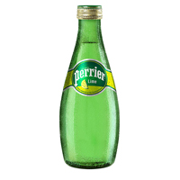 Вода минеральная "Перье" Лимон газированная 0,33л фото