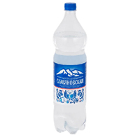 Вода минеральная "Славяновская" газированная 1,5л фото