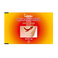 Пластырь перцовый "Мультипласт" 6х10см фото