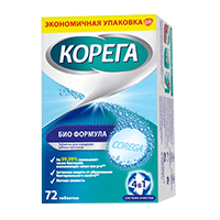 Корега таблетки для очищения зубных протезов &quot;Био Формула&quot; фото
