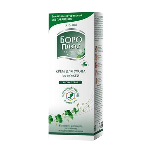 Химани "Боро Плюс" Здоровая кожа крем Аромат трав (зеленый) 25мл фото