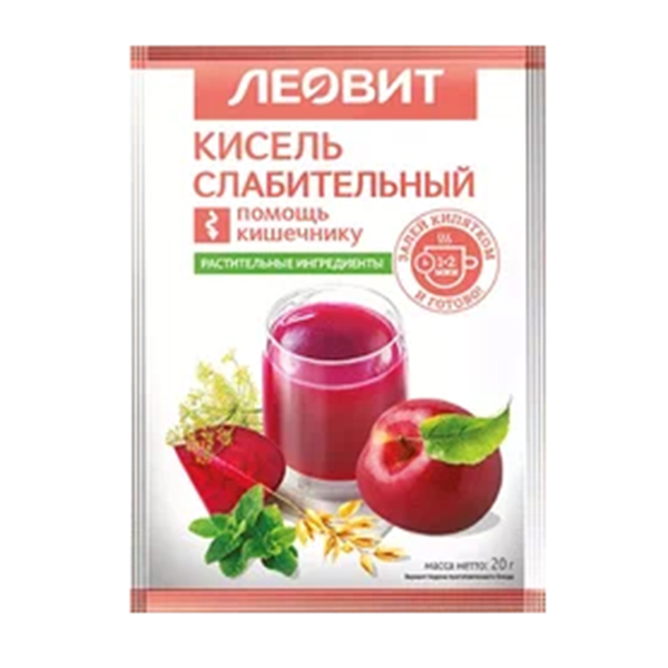Леовит кисель &quot;Слабительный&quot; 20г фото