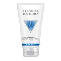 Гель-смазка "Hasico" For men с метилникотином 100мл фото