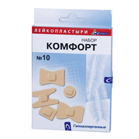 Лейкопластырь "С-Пласт" Комфорт набор фото