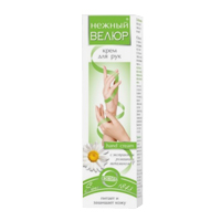 Крем для рук "Нежный Велюр" с экстрактом ромашки и витамином F 40г фото