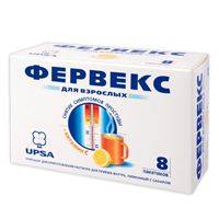 Фервекс порошок лимонный с сахаром 13,1г фото