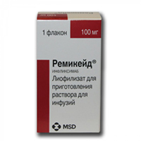 Ремикейд лиофилизат для инъекций 100мг фото