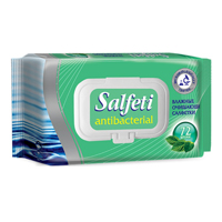 Салфетки "Salfeti" Antibacterial влажные антибактериальные фото