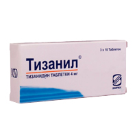 Тизанил таблетки 4мг фото