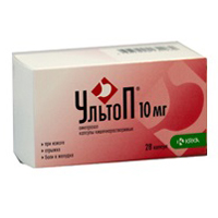 Ультоп капсулы 10мг фото