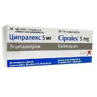 Ципралекс таблетки 5мг фото