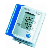 Измеритель артериального давления и частоты пульса (тонометр) Citizen СН-656С автоматический на запястье фото