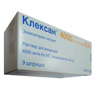 Клексан раствор для инъекций 4000 анти-Ха МЕ/0,4мл фото