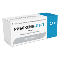 Рибоксин-ЛекТ таблетки 200мг фото