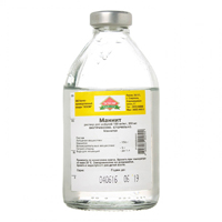 Маннит раствор для инъекций 150мг/мл 200мл фото