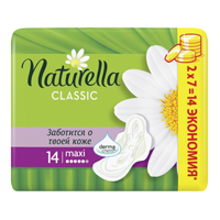 Прокладки "Naturella" Camomile Classic Maxi с крылышками фото