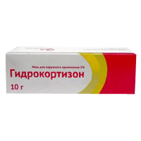 Гидрокортизон мазь 1% 10г фото