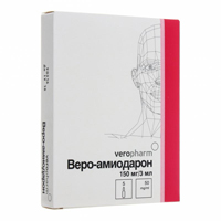 Веро-Амиодарон раствор для внутривенных инъекций 5% 3мл фото