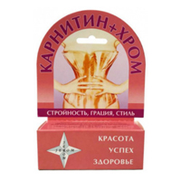 Карнитин+Хром таблетки массой 350мг фото