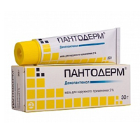 Пантодерм мазь 5% 30г фото