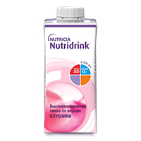 Нутридринк со вкусом клубники жидкая смесь 200мл фото