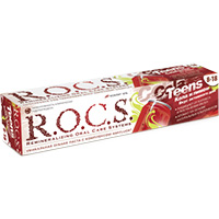 Зубная паста "РОКС" Teens "Вкус активного дня. Кола и лимон" 60мл (74г) фото