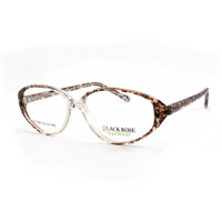 Оправа очковая женская пластмасс., цветная, с флексовым заушником "Rose" фото