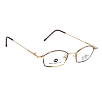 Оправа очковая женская металлическая, с флексовым заушником "Де Коро" фото