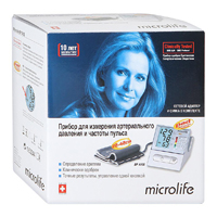 Измеритель артериального давления и частоты пульса (тонометр) "Микролайф" ВР А100 автомат фото