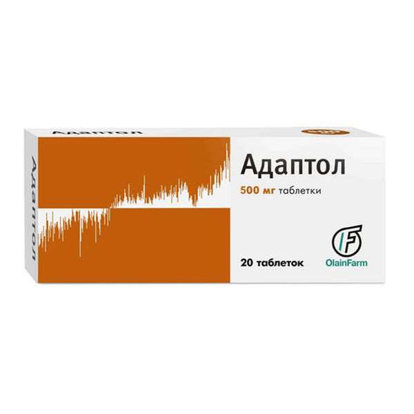 Адаптол таблетки 500мг фото