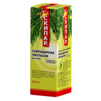 Скипар скипидарная эмульсия для ванн белая 200мл фото
