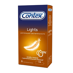 Презервативы "Contex" Lights гладкие тонкие фото