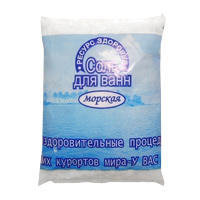 Соль для ванн Морская 1кг фото