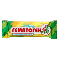 Гематоген "Народный" с витамином С 40г фото