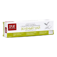 Зубная паста "SPLAT" Professional Green Tea (Зеленый чай) 100мл фото