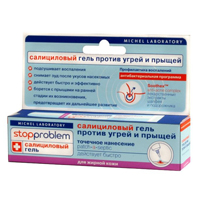 Гель салициловый "Stopproblem" Intensive Therapy для жирной кожи 15мл фото