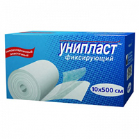 Лейкопластырь "Унипласт фиксирующий" на нетканой сетчатой основе 10 х 500см фото