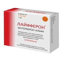 Лайфферон лиофилизат для инъекций 3000000МЕ фото