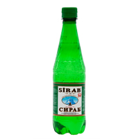 Вода минеральная питьевая лечебно-столовая "Сираб" газированная 0,5л фото