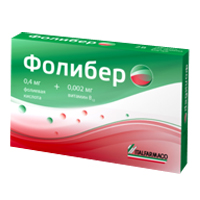 Фолибер таблетки фото