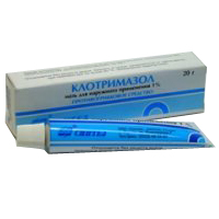 Клотримазол мазь 1% 30г фото