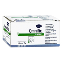Пластырь "Omnifix Elastic" нетканый фиксирующий цвет белый 2мх10см фото