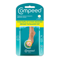 Пластырь "Compeed" от сухих мозолей между пальцами ног фото