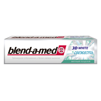 Зубная паста "Бленд-а-мед" Здоровое дыхание вайт трехмерное отбеливание 100мл фото